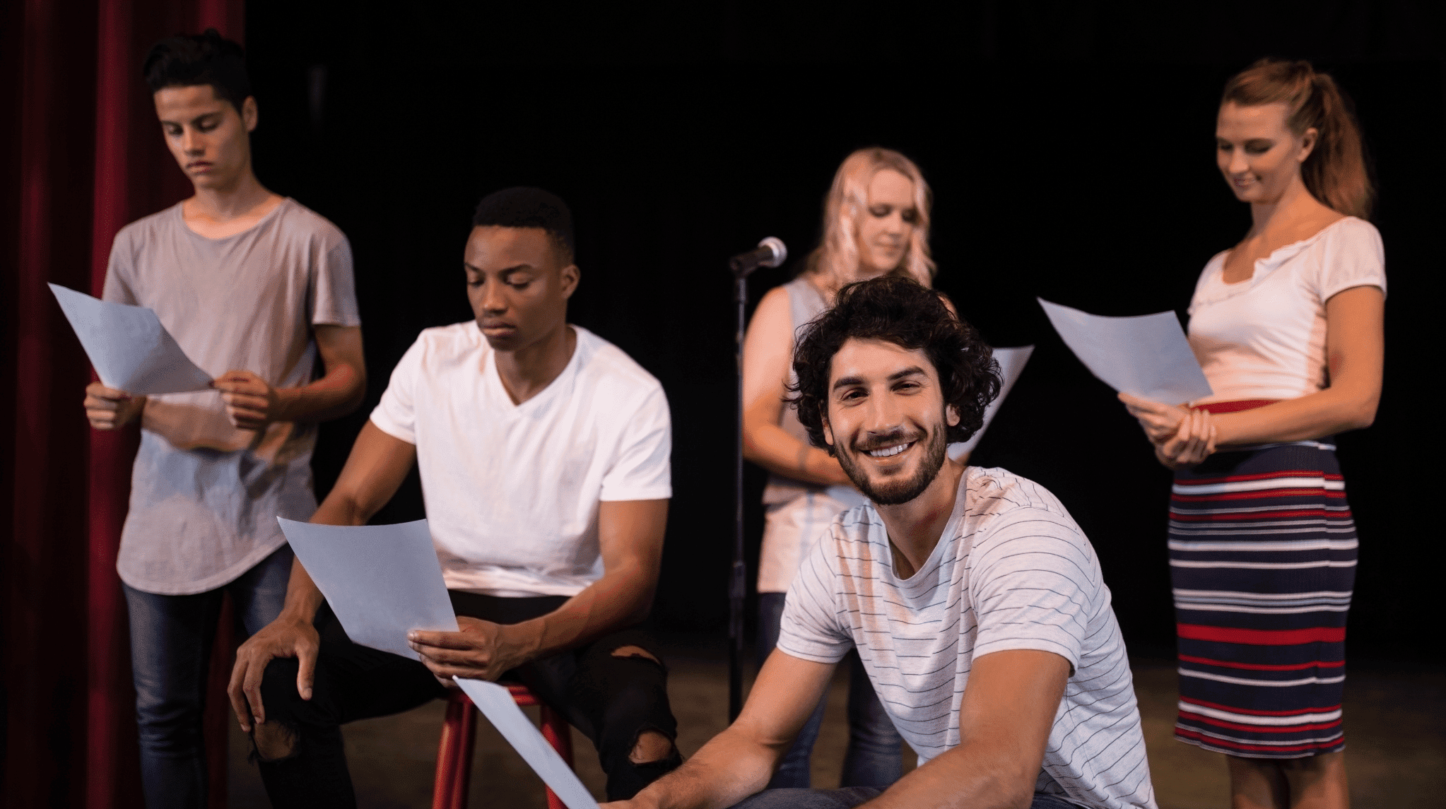 Auditioning, preparing for the role and working on set with Molly Wright